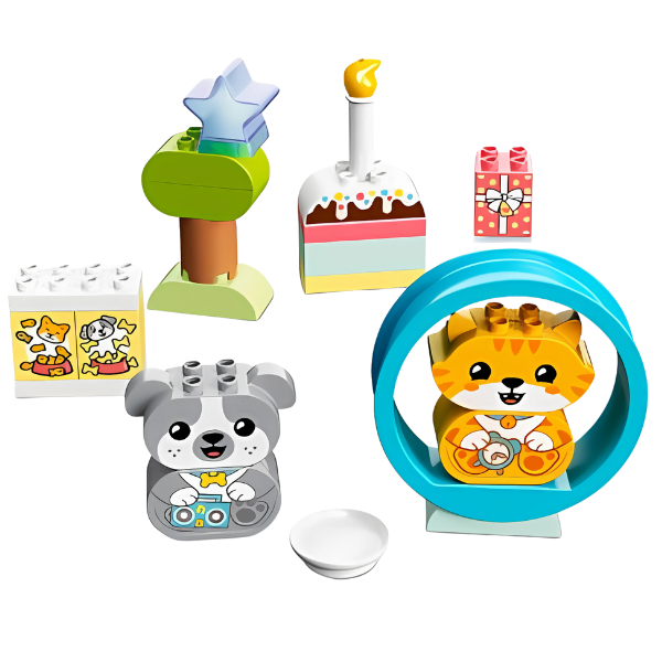 LEGO Duplo «Мой Первый Щенок и Котенок сo Звуками», 22 элем. LEGO Duplo «Мой Первый Щенок и Котенок сo Звуками», 22 элем.