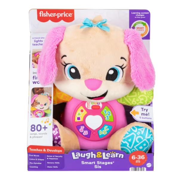 Fisher-Price Сестричка щенка Laugh & Learn Sis (рум.) Fisher-Price Сестричка щенка Laugh & Learn Sis (рум.)