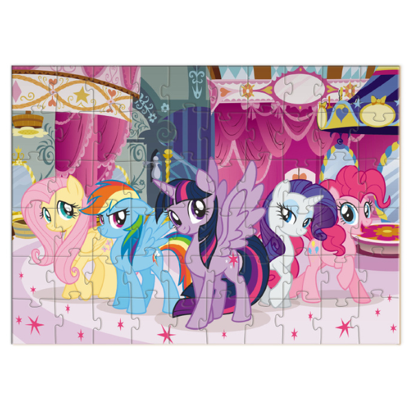 Пазл «Друзья пони», серия My Little Pony , 60 элем Пазл «Друзья пони», серия My Little Pony , 60 элем