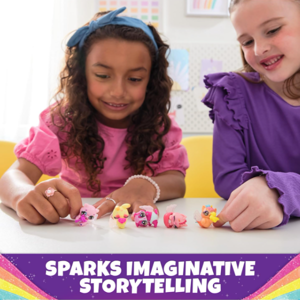 Радужный набор «Rainbow Splash» с мини-фигурками и аксессуарами, Hatchimals Alive Радужный набор «Rainbow Splash» с мини-фигурками и аксессуарами, Hatchimals Alive