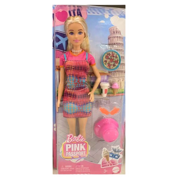 Păpușa Barbie „Călătorie în Italia” cu accesorii Păpușa Barbie „Călătorie în Italia” cu accesorii