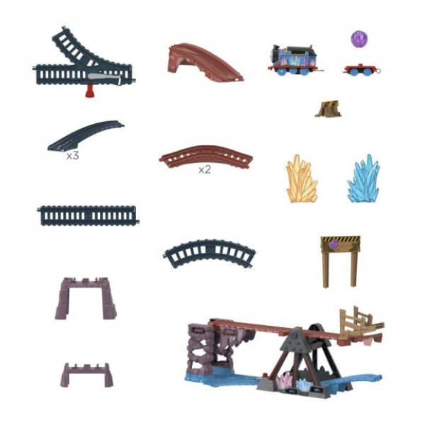 Set de tren „Aventuri în peșterile de cristal”, Thomas și prietenii Set de tren „Aventuri în peșterile de cristal”, Thomas și prietenii