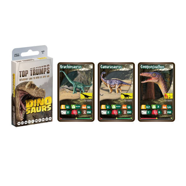 Настольная игра Top Trumps «Динозавры» (англ.) Настольная игра Top Trumps «Динозавры» (англ.)