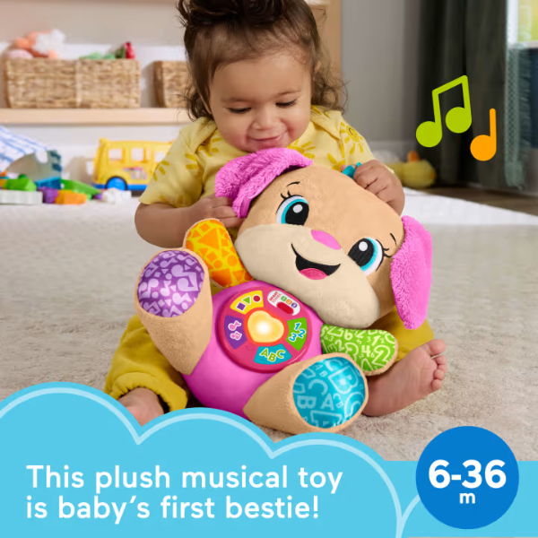 Fisher-Price Сестричка щенка Laugh & Learn Sis (рум.) Fisher-Price Сестричка щенка Laugh & Learn Sis (рум.)