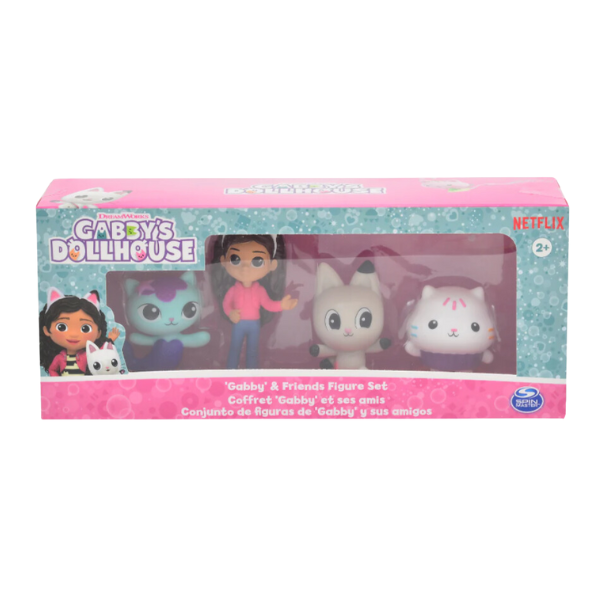 Set de figurine-mini (4 personaje), Gabby’s Dollhouse Set de figurine-mini (4 personaje), Gabby’s Dollhouse