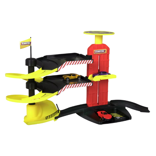 Set de joacă: „Garaj cu 2 mașinuțe și elicopter” Teamsterz Set de joacă: „Garaj cu 2 mașinuțe și elicopter” Teamsterz