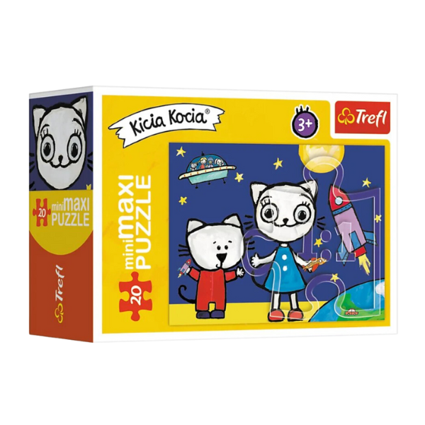 Puzzle – miniMaxi Kittykit 20 piese, (as.) Puzzle – miniMaxi Kittykit 20 piese, (as.)