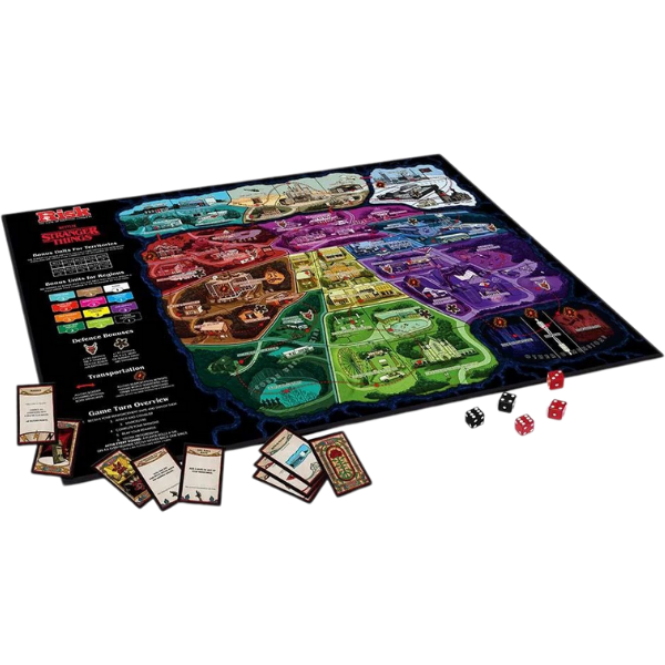 Joc de masă Risk „Stranger Things” (en) Joc de masă Risk „Stranger Things” (en)