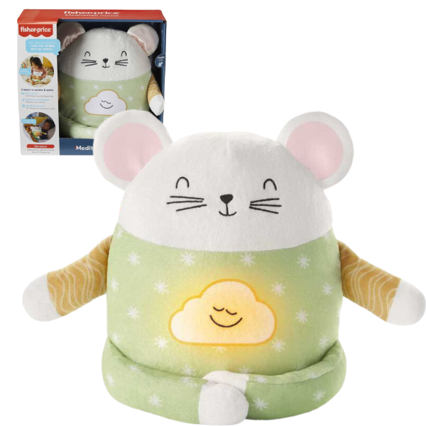 Jucărie din pluș mouse pentru Meditație Fisher-Price Jucărie din pluș mouse pentru Meditație Fisher-Price