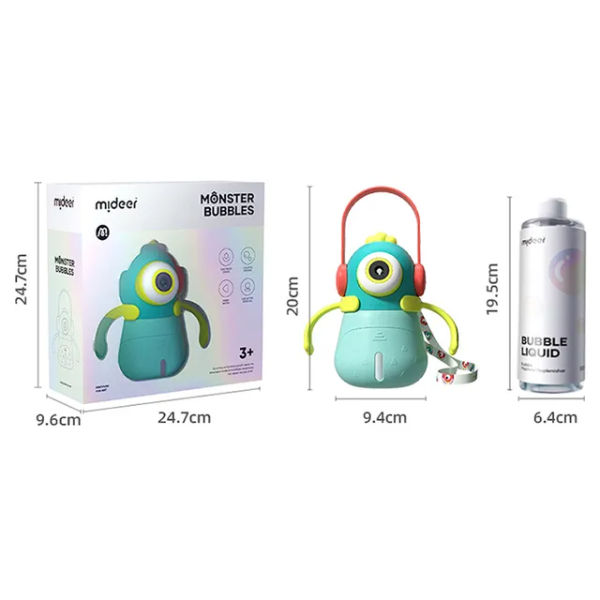 Генератор мыльных пузырей «Bubbles Monster», синий Генератор мыльных пузырей «Bubbles Monster», синий