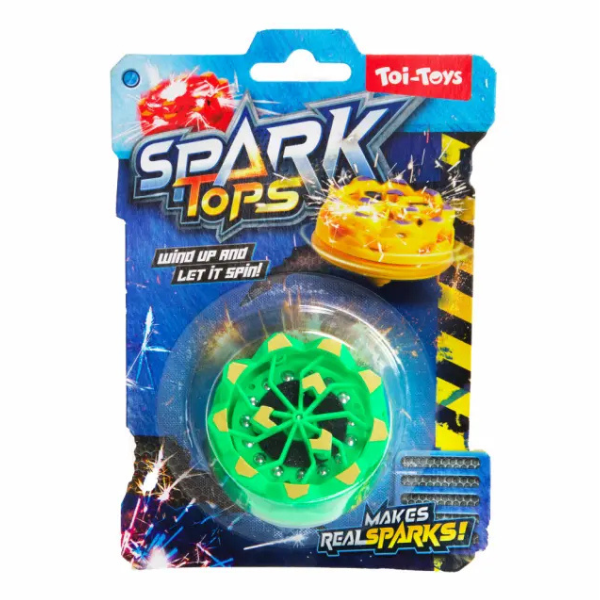 Top rotativ cu scântei, 4 modele Top rotativ cu scântei, 4 modele