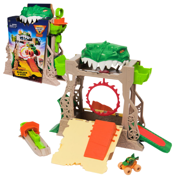 Set de joacă Monster Jam „Dragon Dungeon of Doom” 1:87