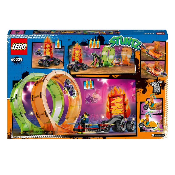LEGO City «Double Loop Stunt Arena», 598 элем. LEGO City «Double Loop Stunt Arena», 598 элем.