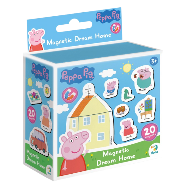 Joc magnetic „Casa de vis”, seria Peppa Pig, 20 elem. Joc magnetic „Casa de vis”, seria Peppa Pig, 20 elem.
