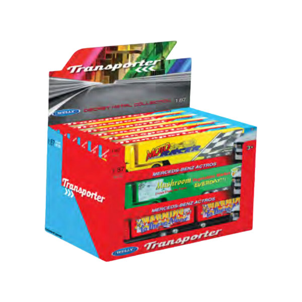 Camioane Metalice de Colecție 1:87 WELLY, 6 modele Camioane Metalice de Colecție 1:87 WELLY, 6 modele