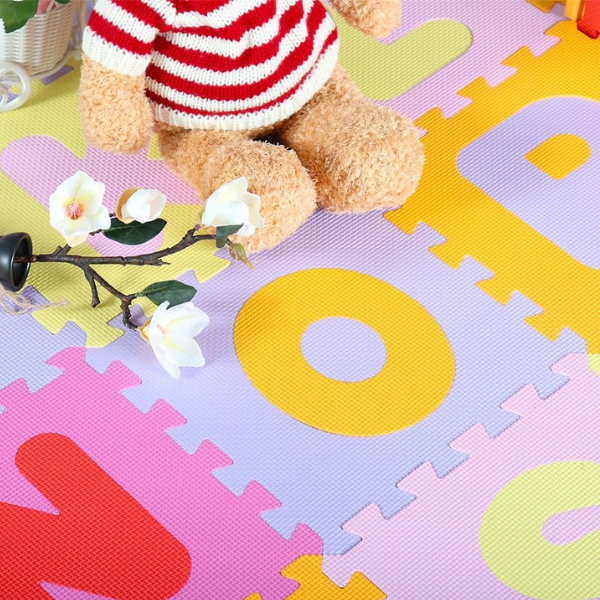 Covoraș-puzzle educativ „Alfabetul”, 28 elem. Covoraș-puzzle educativ „Alfabetul”, 28 elem.