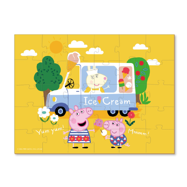 Puzzle „Înghețata preferată a lui Peppa”, seria Purcelușa Peppa, 30 elem. Puzzle „Înghețata preferată a lui Peppa”, seria Purcelușa Peppa, 30 elem.