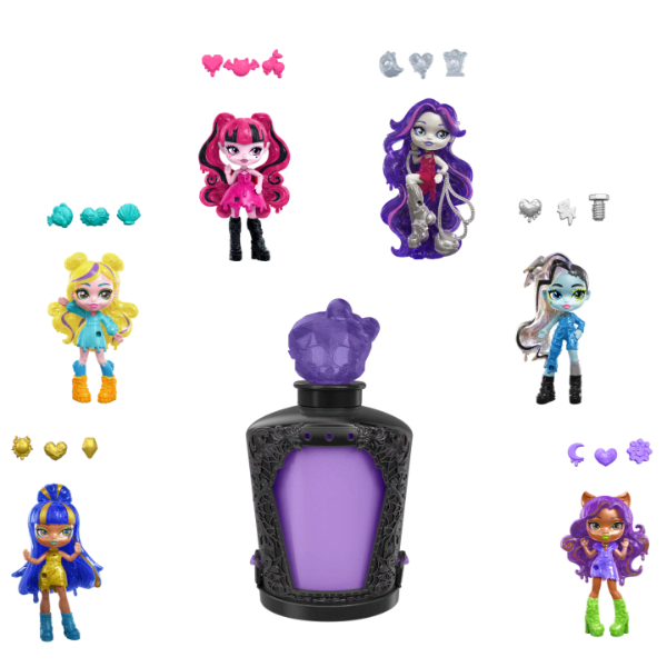 Păpuși-surpriză Monster High Potions, (as.) Păpuși-surpriză Monster High Potions, (as.)