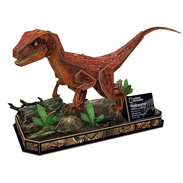 3D puzzle “Velocisaurus”, 63 elemente 3D puzzle “Velocisaurus”, 63 elemente