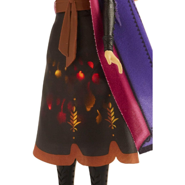 Disney Frozen Anna „Miracolul de toamnă”,cu rochie luminoasă Disney Frozen Anna „Miracolul de toamnă”,cu rochie luminoasă