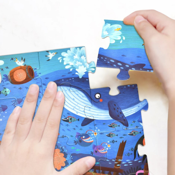 Puzzle cu taine „Oceanul”, 35 elem. Puzzle cu taine „Oceanul”, 35 elem.