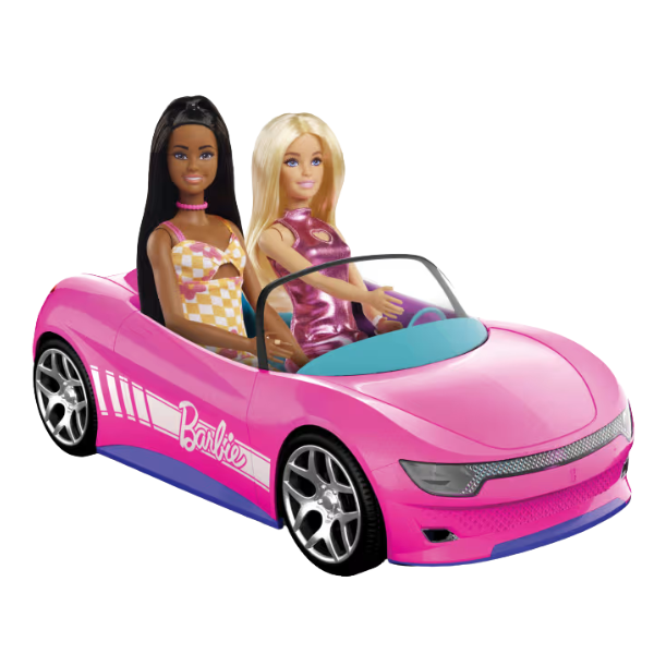 Hot Wheels Cabriolet Barbie cu telecomandă Hot Wheels Cabriolet Barbie cu telecomandă