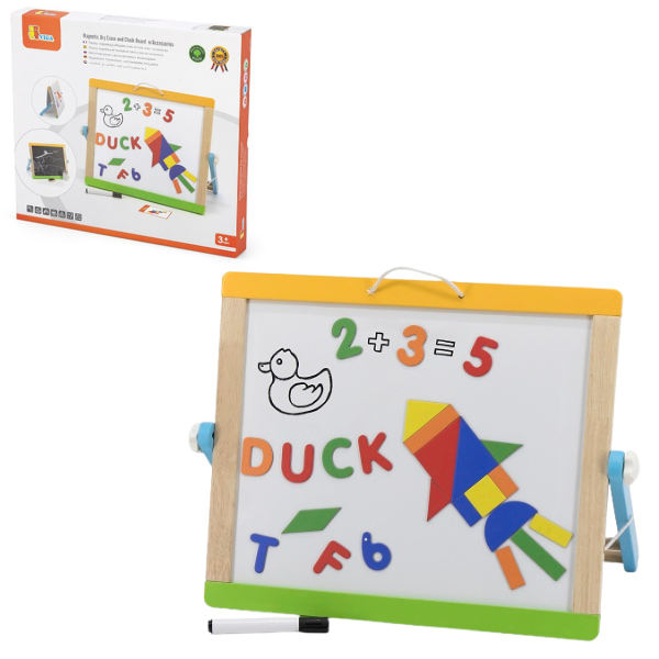 Magnetic Dry Erase and Chalk Board Magnetic Dry Erase and Chalk Board