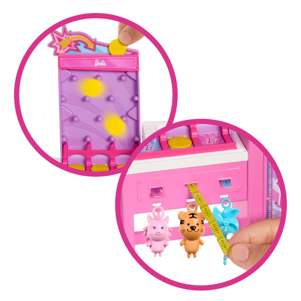 Set de joacă Barbie, seria „Detectivi pe plajă”, păpușa Malibu Set de joacă Barbie, seria „Detectivi pe plajă”, păpușa Malibu