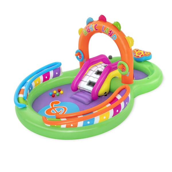Bestway Centrul de joc gonflabil Muzical, 295х190х137cm, 349L, 2+ Bestway Centrul de joc gonflabil Muzical, 295х190х137cm, 349L, 2+