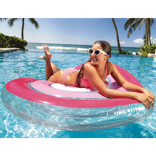 INTEX Надувной матрас-плот для плавания «Сердце» 155x135x25 см, до 100 кг INTEX Надувной матрас-плот для плавания «Сердце» 155x135x25 см, до 100 кг