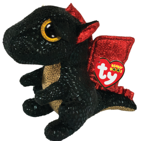 Черный дракон Grindal 15 см (Beanie Boos) Черный дракон Grindal 15 см (Beanie Boos)