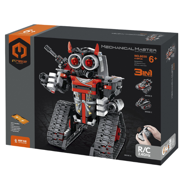 Set de construcție 3 în 1 iM Master Mechanical Master „Robot Roșu”, cu telecomandă, 432 piese Set de construcție 3 în 1 iM Master Mechanical Master „Robot Roșu”, cu telecomandă, 432 piese