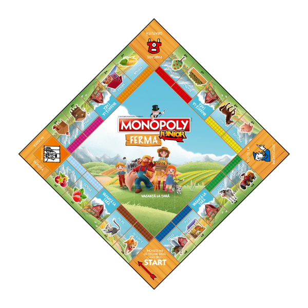 Joc de masă Monopoly Junior „Ferma” (ro) Joc de masă Monopoly Junior „Ferma” (ro)