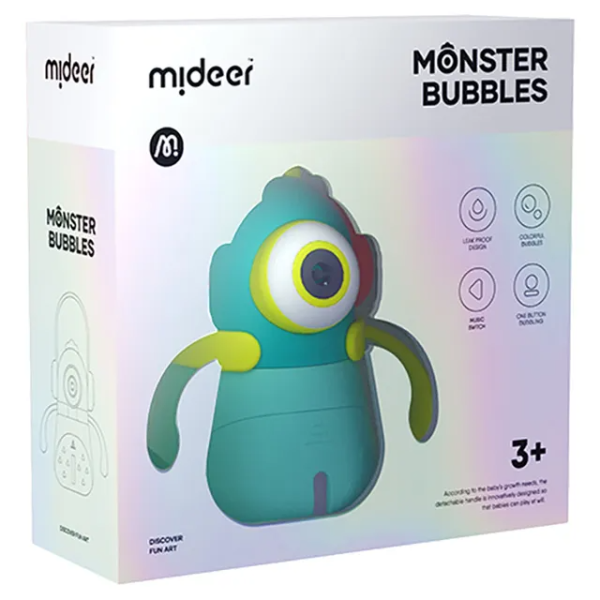 Генератор мыльных пузырей «Bubbles Monster», синий Генератор мыльных пузырей «Bubbles Monster», синий