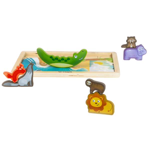 Puzzle „Regatul Animalelor”, 16 piese Puzzle „Regatul Animalelor”, 16 piese