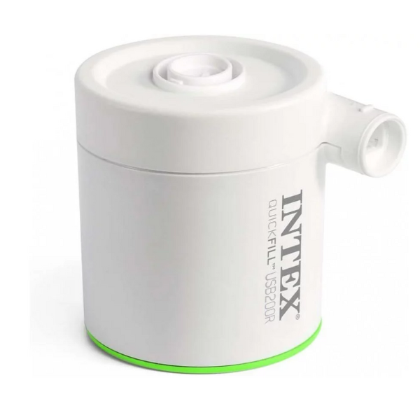 INTEX Pompă de aer electrică „QuickFill USB200R” USB 5V, 2A, reîncărcabilă, powerbank, 2 duze INTEX Pompă de aer electrică „QuickFill USB200R” USB 5V, 2A, reîncărcabilă, powerbank, 2 duze