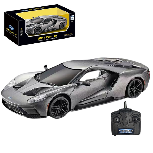 FORD GT 1:24 cu telecomandă, geamuri tonate, 3 culori FORD GT 1:24 cu telecomandă, geamuri tonate, 3 culori