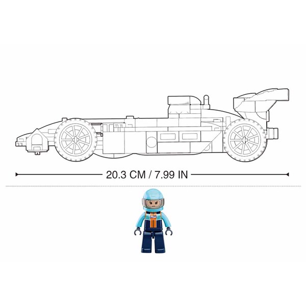 Конструктор “Гоночный автомобиль 1:24”, 222 элем. Конструктор “Гоночный автомобиль 1:24”, 222 элем.
