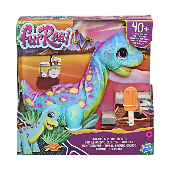 Jucărie interactivă „Bebeluș Dinozaur”, seria FurReal Friends Jucărie interactivă „Bebeluș Dinozaur”, seria FurReal Friends