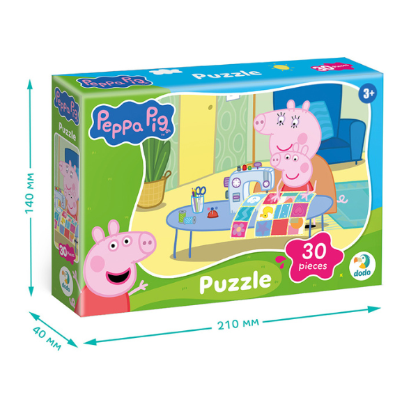 Puzzle„Păturica bebelușului”, seria Peppa Pig, 30 de piese Puzzle„Păturica bebelușului”, seria Peppa Pig, 30 de piese