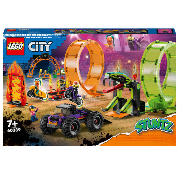 LEGO City «Double Loop Stunt Arena», 598 элем. LEGO City «Double Loop Stunt Arena», 598 элем.
