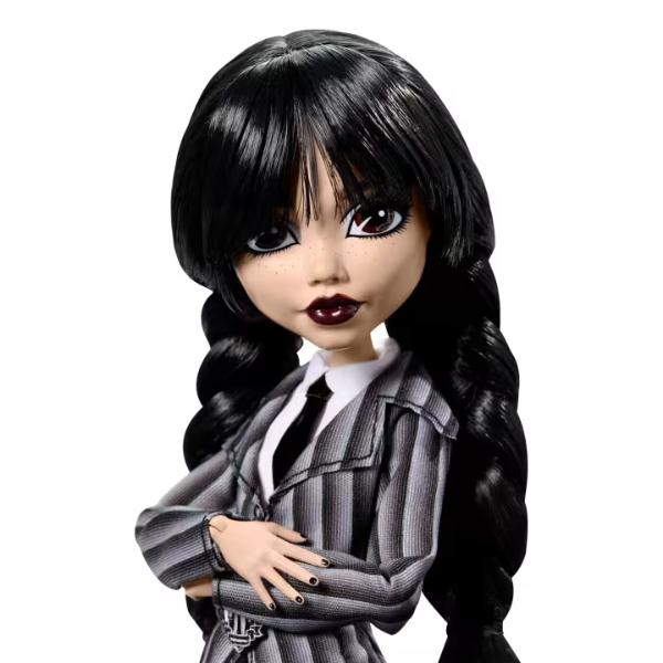 Set de joc Monster High X Wednesday în uniformă Set de joc Monster High X Wednesday în uniformă