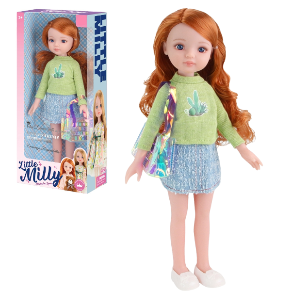 Кукла «Маленькая Милли» с сумочкой, 35 см