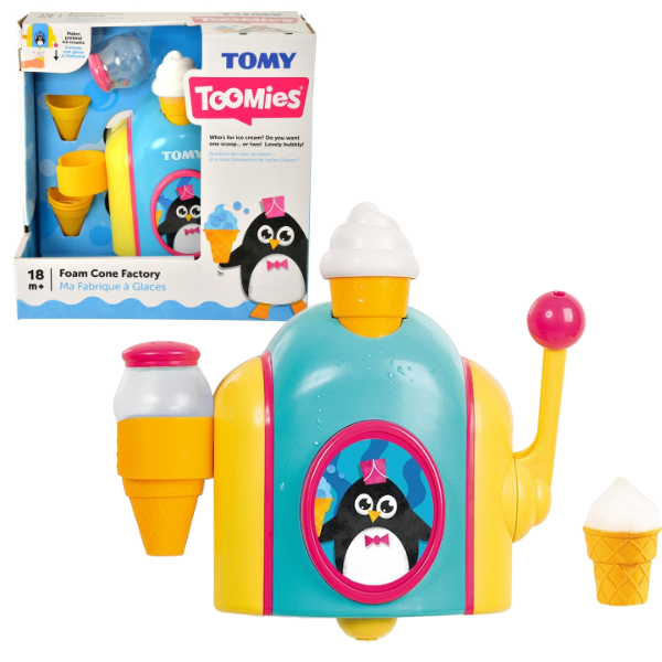 Игрушка для ванной «Фабрика пены с вафельными рожками»