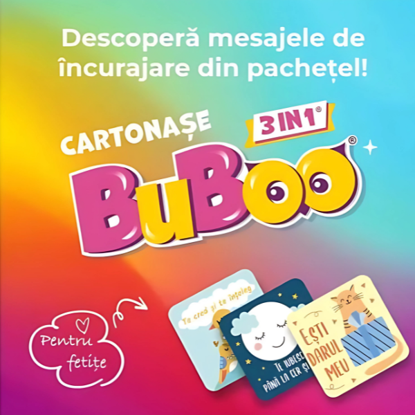 Настольная игра «Карточки Buboo 3 в 1», для девочек, рум. Настольная игра «Карточки Buboo 3 в 1», для девочек, рум.