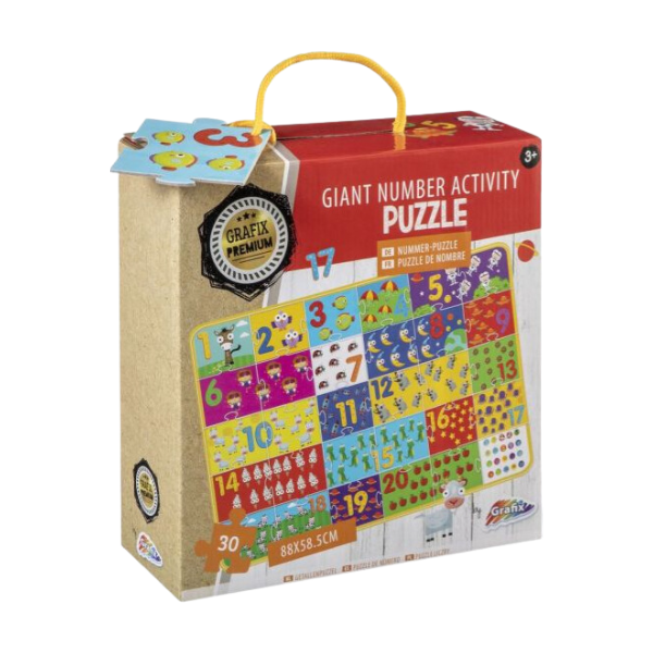 Jocul de masă Puzzle 3D „Number Activity” Jocul de masă Puzzle 3D „Number Activity”