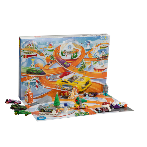 Calendarul Advent Hot Wheels Calendarul Advent Hot Wheels
