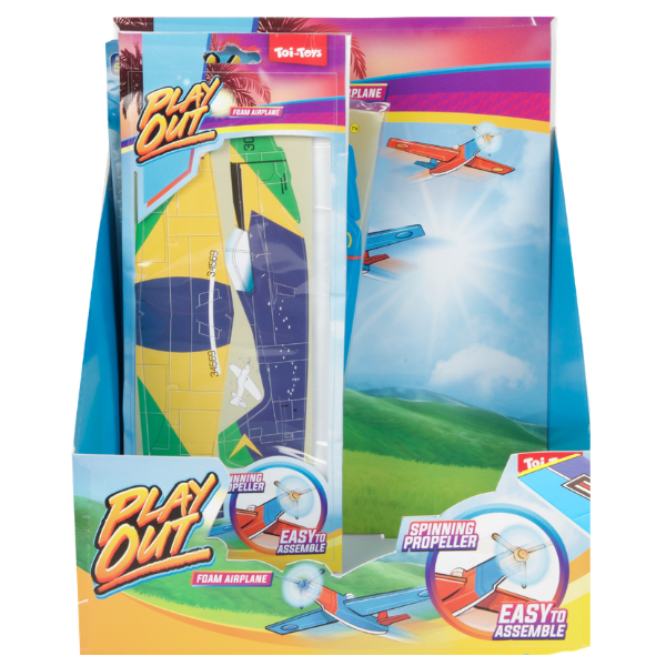 Avion din spumă, 8 modele Avion din spumă, 8 modele