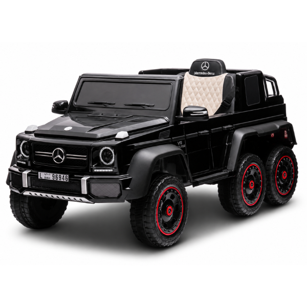 Машина Mercedes-Benz G63 AMG 6×6, Аккумулятор 12V10AH, 6 моторов 35W, EVA колеса, кожаные сидения Машина Mercedes-Benz G63 AMG 6×6, Аккумулятор 12V10AH, 6 моторов 35W, EVA колеса, кожаные сидения
