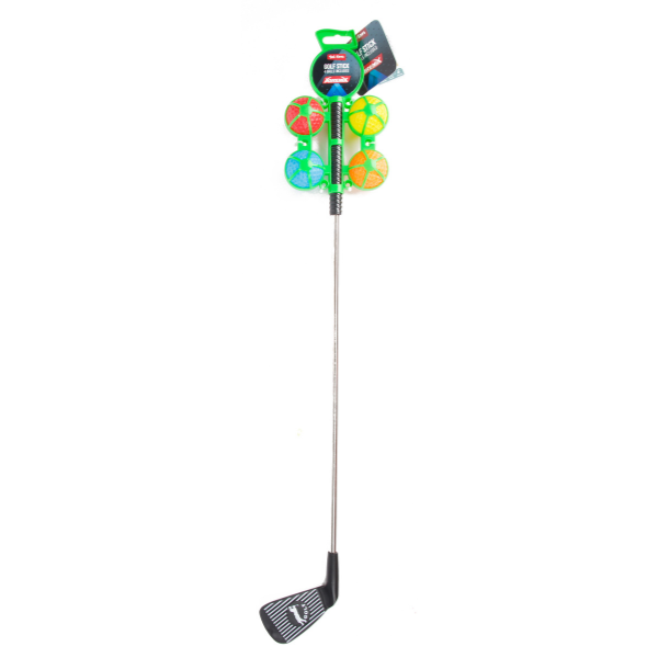 Crosă de golf metalică „Adrenix” cu 4 mingi, 3 modele Crosă de golf metalică „Adrenix” cu 4 mingi, 3 modele